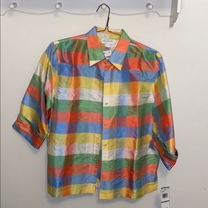 Colorful Jones NY button down
